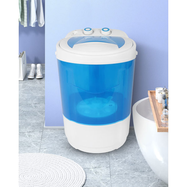 Tabu Mini Portable Washing Machine With Spiner Basket, 7.7lbs Mini